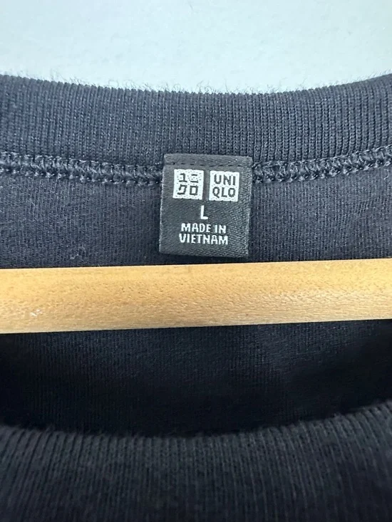 Uniqlo Ribbed Stretch Ribbed Bra Sleeveless Midi Tank Dress Sz L - Picture 9 of 13